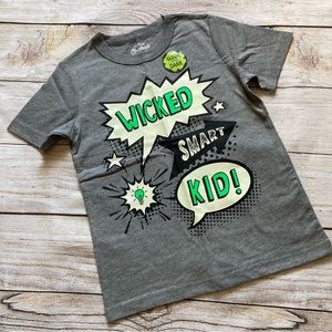 OshKosh Originals Glow in the Dark Crew Neck Graphic Tshirt NWOT Boys Size 5